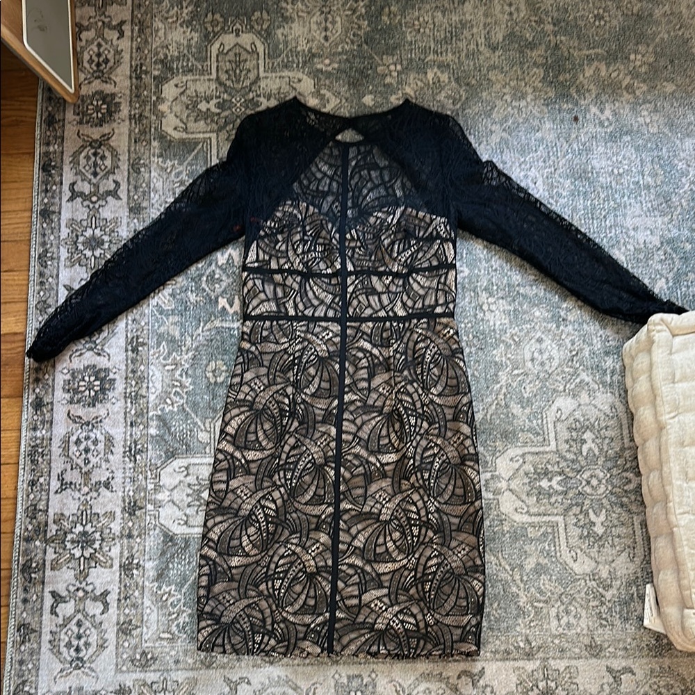 Elegant Black Lace Dress